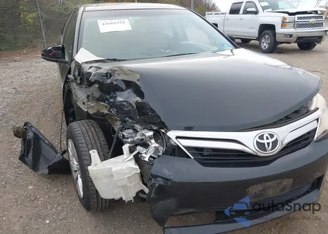 2012 Toyota Camry Le z USA, uszkodzony, nr VIN 4T4BF1FK9CR193186